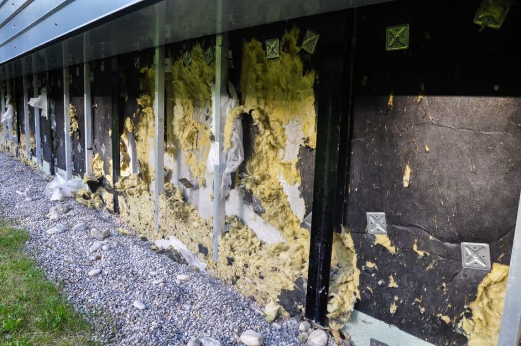 Pest Damaged Insulation