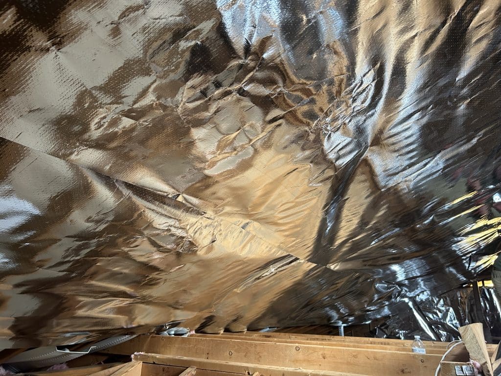 Radiant barrier installation Clarksville