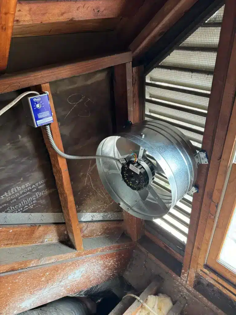 Attic Fan Installation Raleigh, NC | Improve Your Ventilation